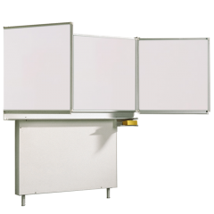 Produktbild Whiteboard Wandtafel Schultafel aus Stahl, Serie MST, weiß 
